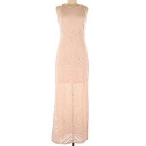 Mossimo Geometric Maxi Dress (NWT), Size M, Serene Peach